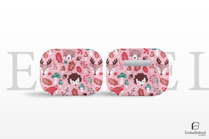 Floral & Fauna single AirPods Case Cover for AirPods Pro 1 & 2 and AirPods 1st, 2nd, 3rd Generations - Cute Floral Apple AirPod Case