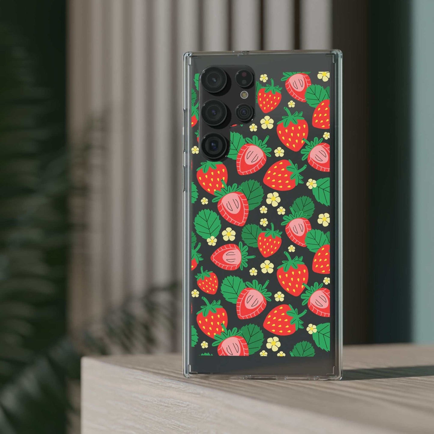 Fruit Stickers Summer Aesthetic Eat Your Veggies Clear iPhone Case For iPhone 14, iPhone 13, iPhone 12, iPhone 16 Pro, 15 Pro Max Cover