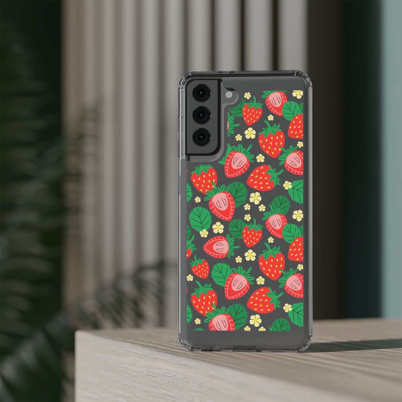 Fruit Stickers Summer Aesthetic Eat Your Veggies Clear iPhone Case For iPhone 14, iPhone 13, iPhone 12, iPhone 16 Pro, 15 Pro Max Cover