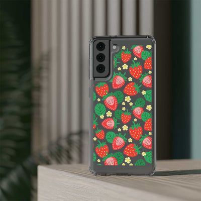 Fruit Stickers Summer Aesthetic Eat Your Veggies Clear iPhone Case For iPhone 14, iPhone 13, iPhone 12, iPhone 16 Pro, 15 Pro Max Cover