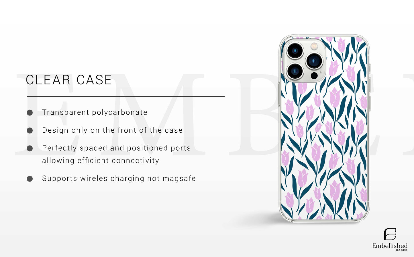 Clear Cases Vintage Floral Phone Case, Compatible for iPhone 16 15 14 13 12 11 Pro Max 8 Plus X, Samsung Galaxy S24 S23 S22 S20 Ultra alongside Huawei and Google Pixel model.