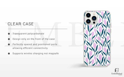 Clear Cases Vintage Floral Phone Case, Compatible for iPhone 16 15 14 13 12 11 Pro Max 8 Plus X, Samsung Galaxy S24 S23 S22 S20 Ultra alongside Huawei and Google Pixel model.