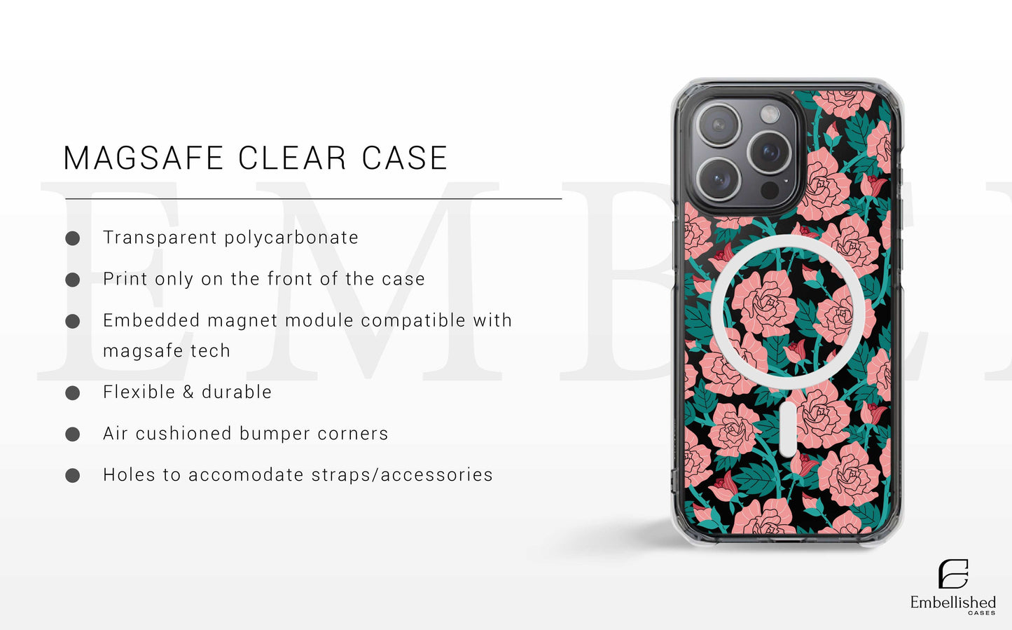 Clear Cases Vintage Floral Phone Case, Compatible for iPhone 16 15 14 13 12 11 Pro Max 8 Plus X, Samsung Galaxy S24 S23 S22 S20 Ultra alongside Huawei and Google Pixel model.