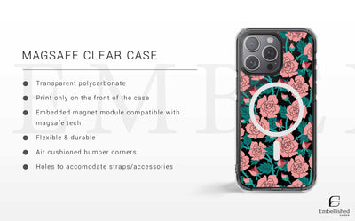 Clear Cases Vintage Floral Phone Case, Compatible for iPhone 16 15 14 13 12 11 Pro Max 8 Plus X, Samsung Galaxy S24 S23 S22 S20 Ultra alongside Huawei and Google Pixel model.