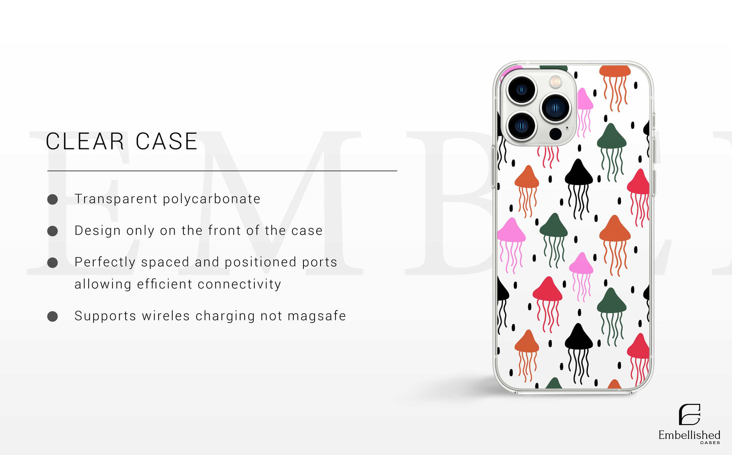 Phone Case - Animal Kingdom Clear iPhone & Samsung & Google Pixel Case