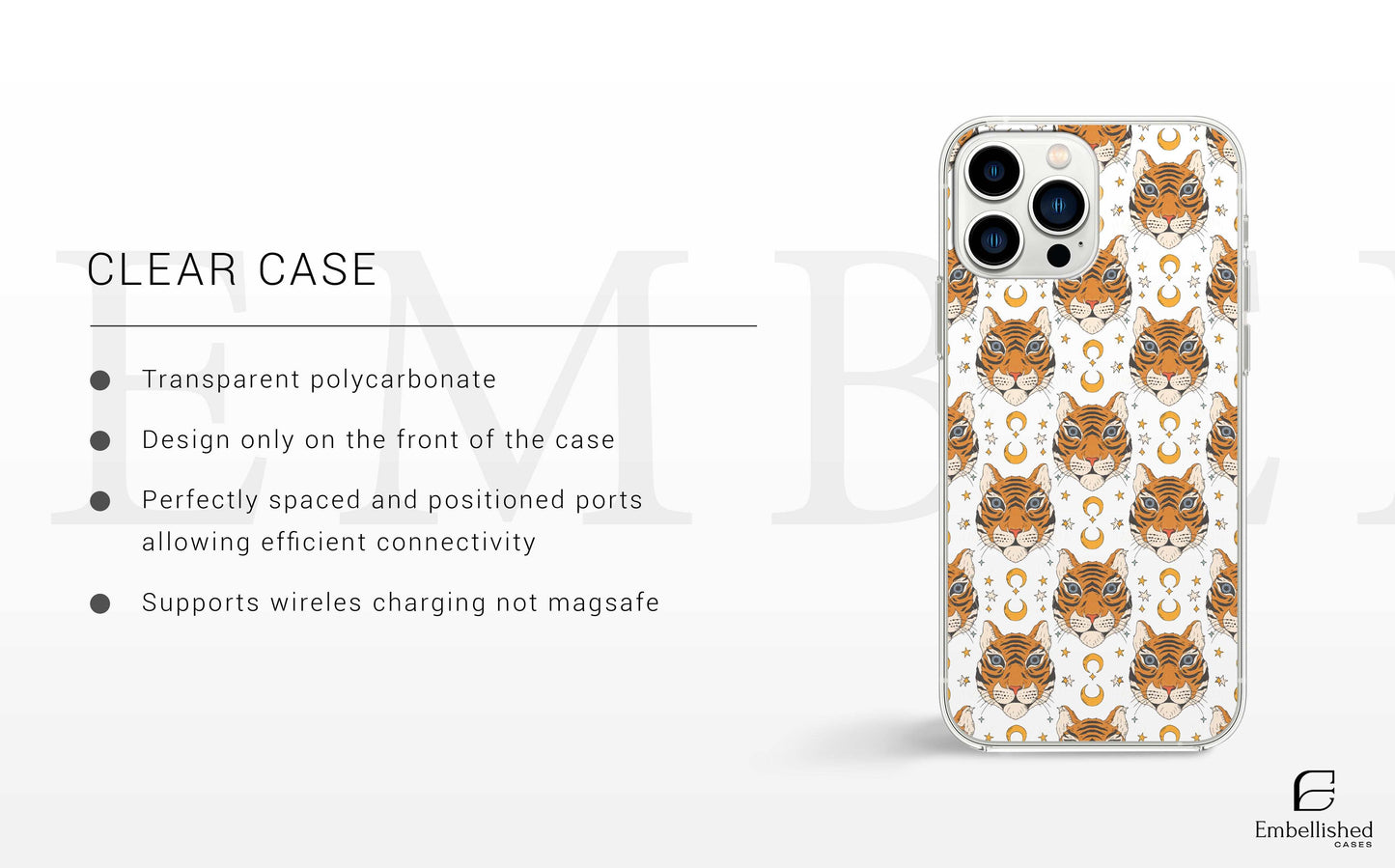 Cute Pet Cat / Clear Bee Phone Case Bumblebee Honey Cover Phone Case Kitten Cover for iPhone 16 Pro Max, 15 Plus, 14, 13, 12, 11, XS & Samsung S24, S23, A55, A54, Pixel 9 Pro, 8 Phone Case