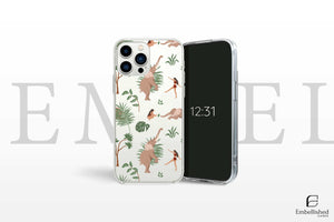 Elephant Phone Case, Wildlife Gift, Elephant Animal Lover Gift, Iphone 15, 14, 13, 12, 11, X, SE, Galaxy S, Note, A, Custom Phone Case