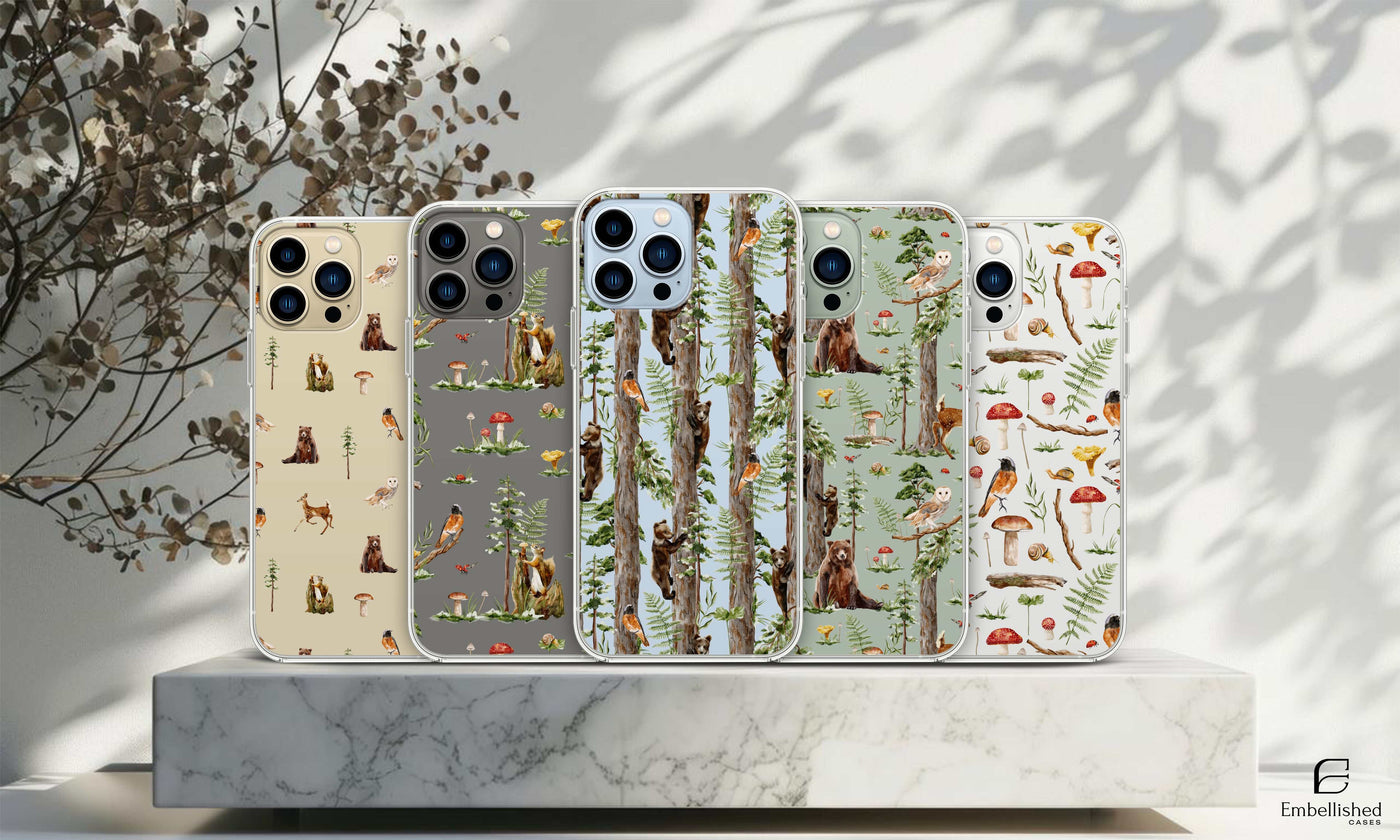 Beautiful Woods Single  Phone Case Nature case cover for iPhone 15 Pro, 14 Plus, 13, Samsung S24, S23,