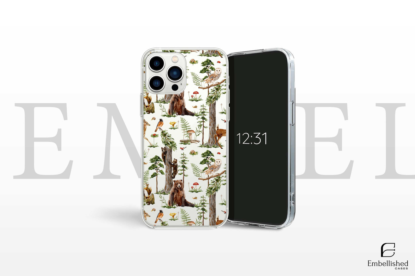 Beautiful Woods Single  Phone Case Nature case cover for iPhone 15 Pro, 14 Plus, 13, Samsung S24, S23,
