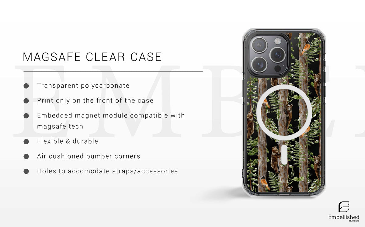 Beautiful Woods Single  Phone Case Nature case cover for iPhone 15 Pro, 14 Plus, 13, Samsung S24, S23,