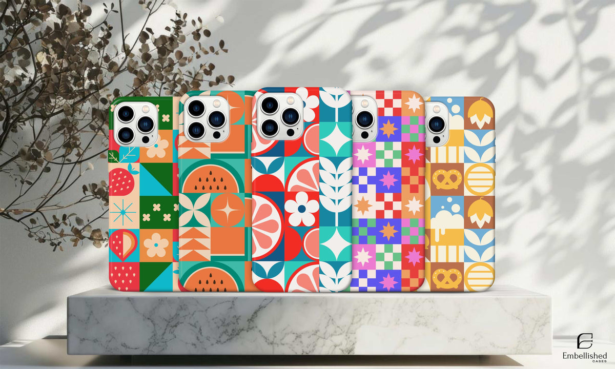 iPhone Tough Case - Designer Inspired Silicone Shell Phone Cover