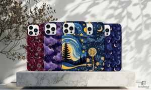 Phone Cases - Starry Midnight Sky Protective Cases for iPhone & Samsung