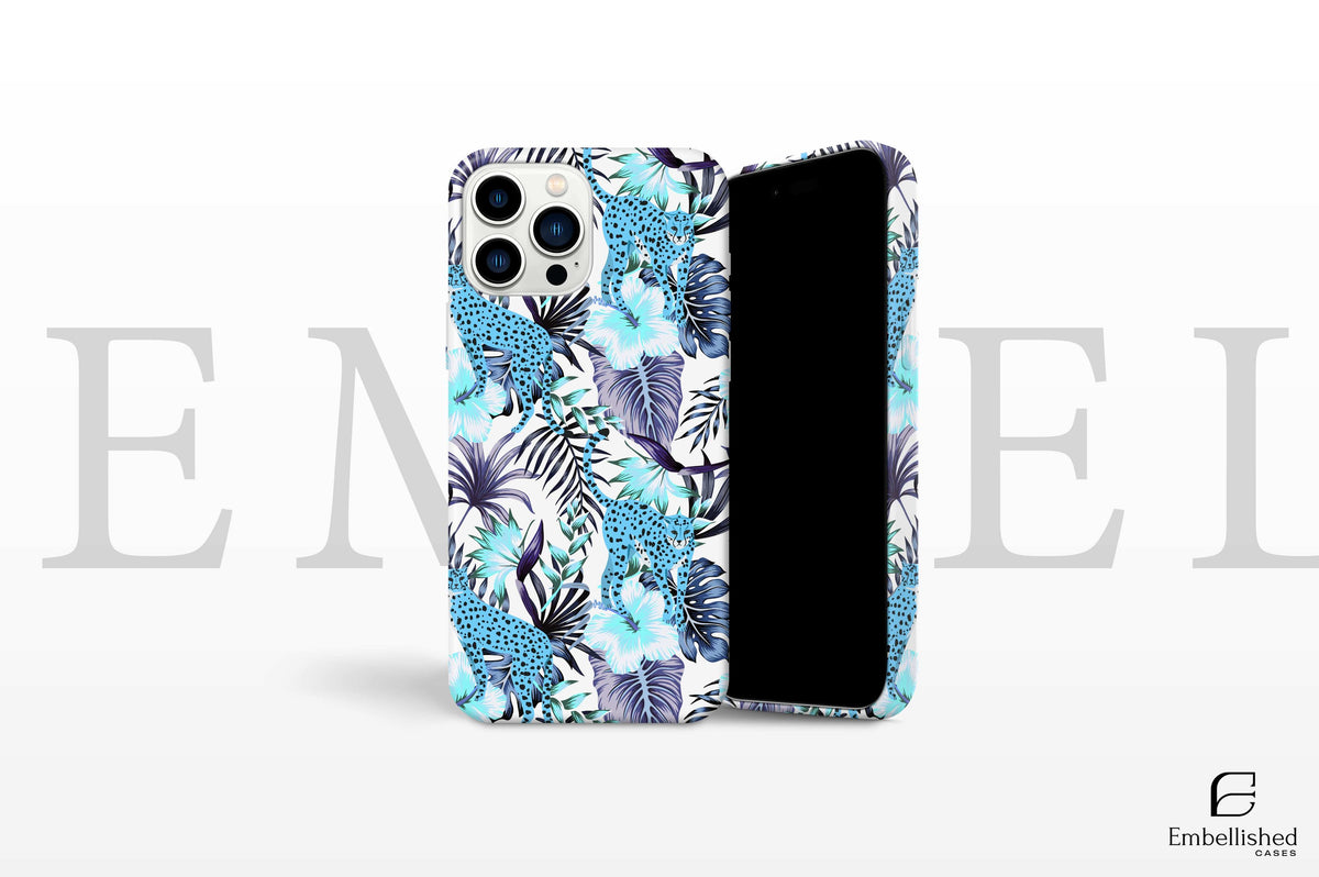 Exotic Leopard Phone Case Wildlife Cat Cover for iPhone 14Pro, 13, 12, 11, XR, 7, 8, Samsung S23, S22, S21FE, A53, A14, A13, Pixel 7, 6A