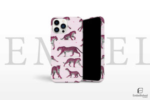 Exotic Leopard Phone Case Wildlife Cat Cover for iPhone 14Pro, 13, 12, 11, XR, 7, 8, Samsung S23, S22, S21FE, A53, A14, A13, Pixel 7, 6A