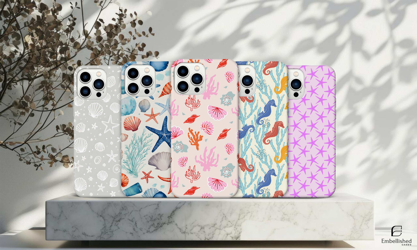 Phone Case Cover Abstract Coral Reef | Bright Design | iPhone Samsung Google