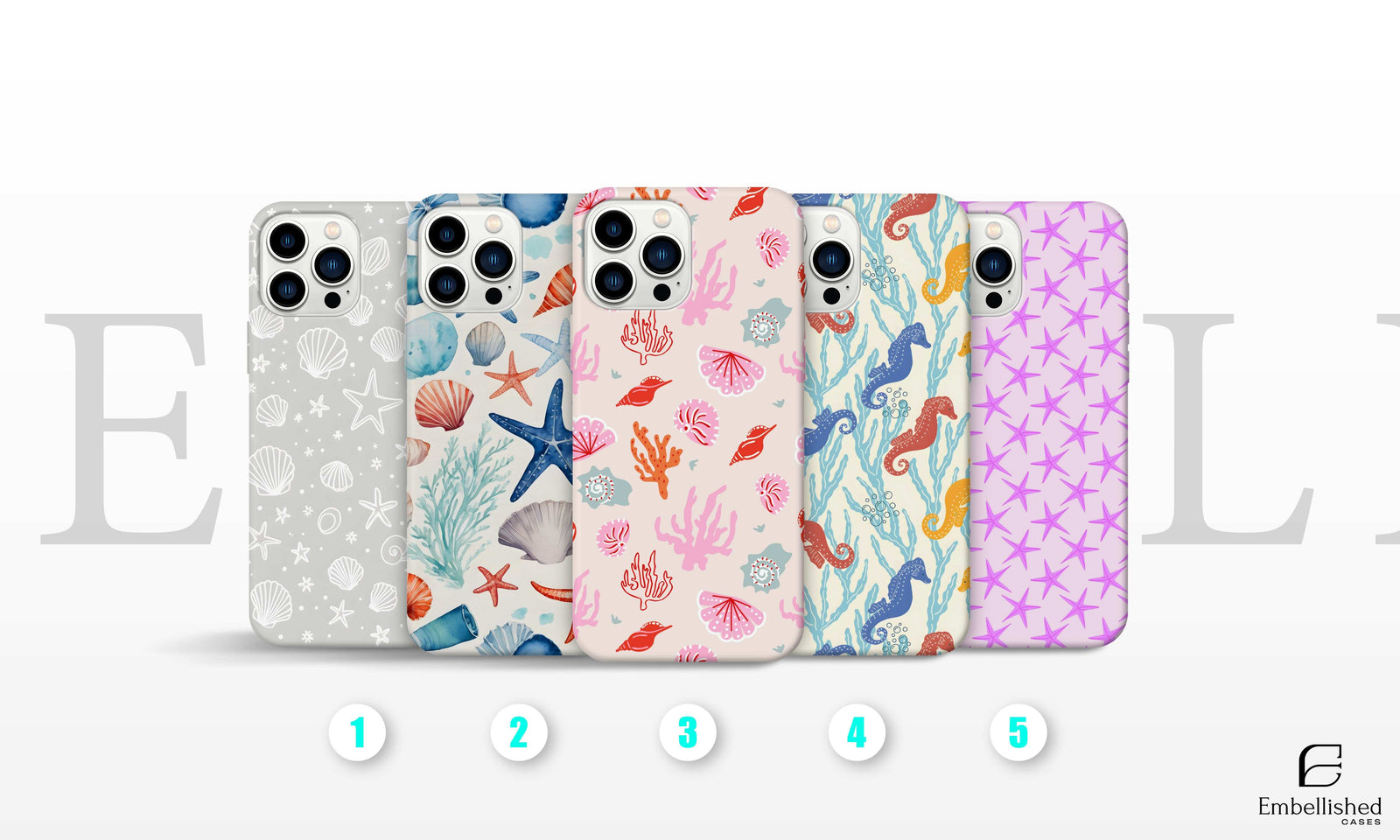 Phone Case Cover Abstract Coral Reef | Bright Design | iPhone Samsung Google