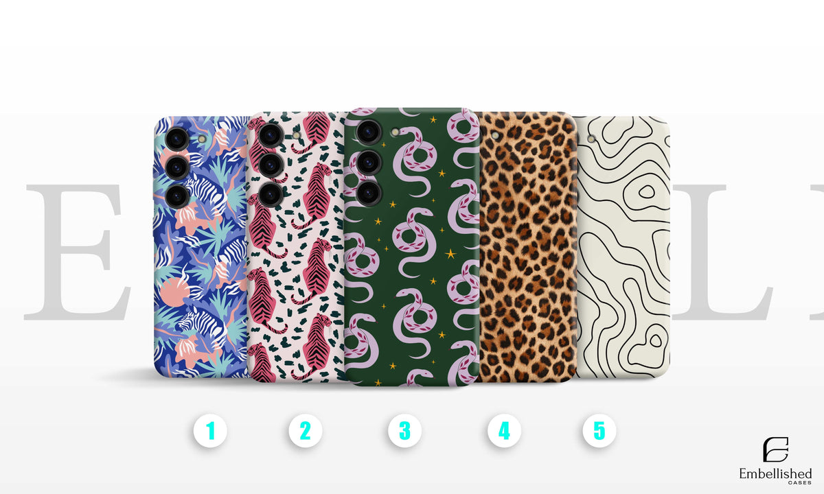 Animal Skin Snake phone case fit for iPhone 15 Pro Max, 14 Plus, 13, 12, 11, XR & Samsung S23, S22, A54, A53, Pixel 7, 8