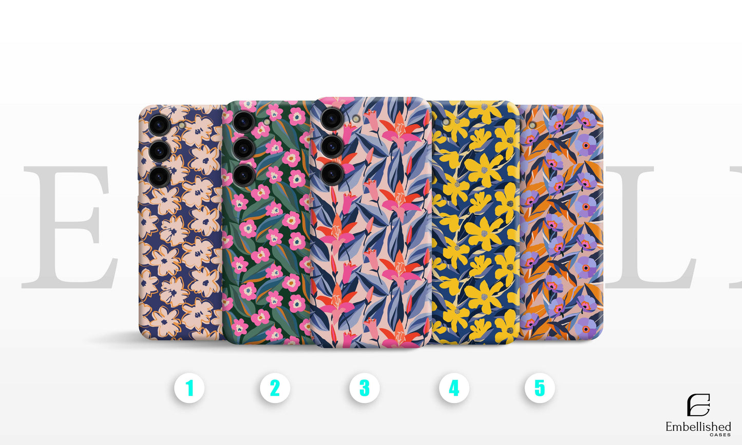 Phone Case for iPhone 15 14 13 12 11 XS SE Pro Max & Samsung S20 S10 S9 | Hard Cell Phone Cover Floral Roses Shabby Chic Polka Dot Classic