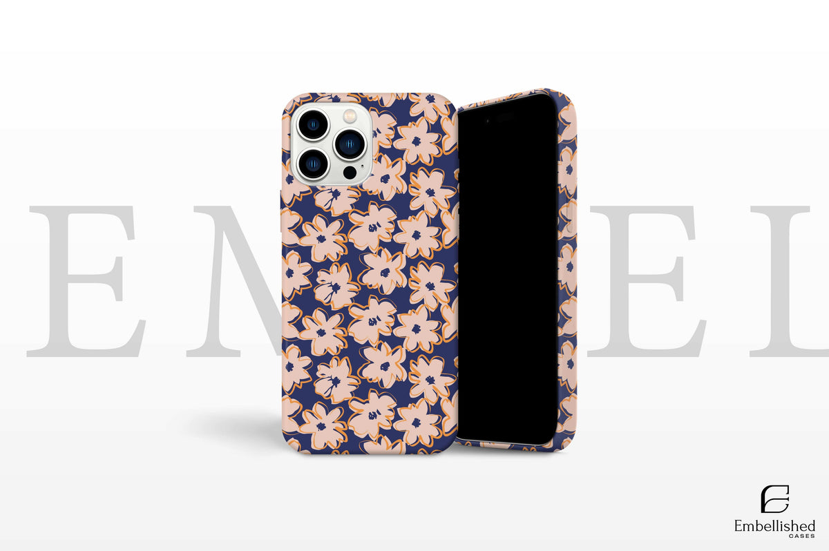 Phone Case for iPhone 15 14 13 12 11 XS SE Pro Max & Samsung S20 S10 S9 | Hard Cell Phone Cover Floral Roses Shabby Chic Polka Dot Classic