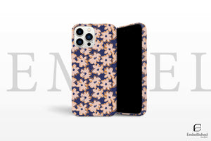 Phone Case for iPhone 15 14 13 12 11 XS SE Pro Max & Samsung S20 S10 S9 | Hard Cell Phone Cover Floral Roses Shabby Chic Polka Dot Classic