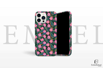 Phone Case for iPhone 15 14 13 12 11 XS SE Pro Max & Samsung S20 S10 S9 | Hard Cell Phone Cover Floral Roses Shabby Chic Polka Dot Classic