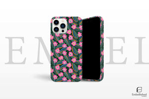 Phone Case for iPhone 15 14 13 12 11 XS SE Pro Max & Samsung S20 S10 S9 | Hard Cell Phone Cover Floral Roses Shabby Chic Polka Dot Classic