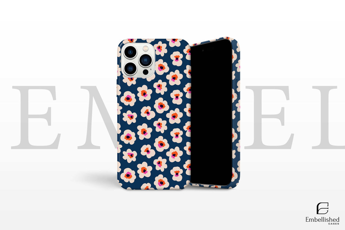 Aesthetic Daisy Phone Tough Cases for iPhone 16 15, 14 Pro Max, 13, 13 Pro 12 11 Samsung Galaxy S24 S23, S22 Ultra, S21 S20, S10 spring, floral