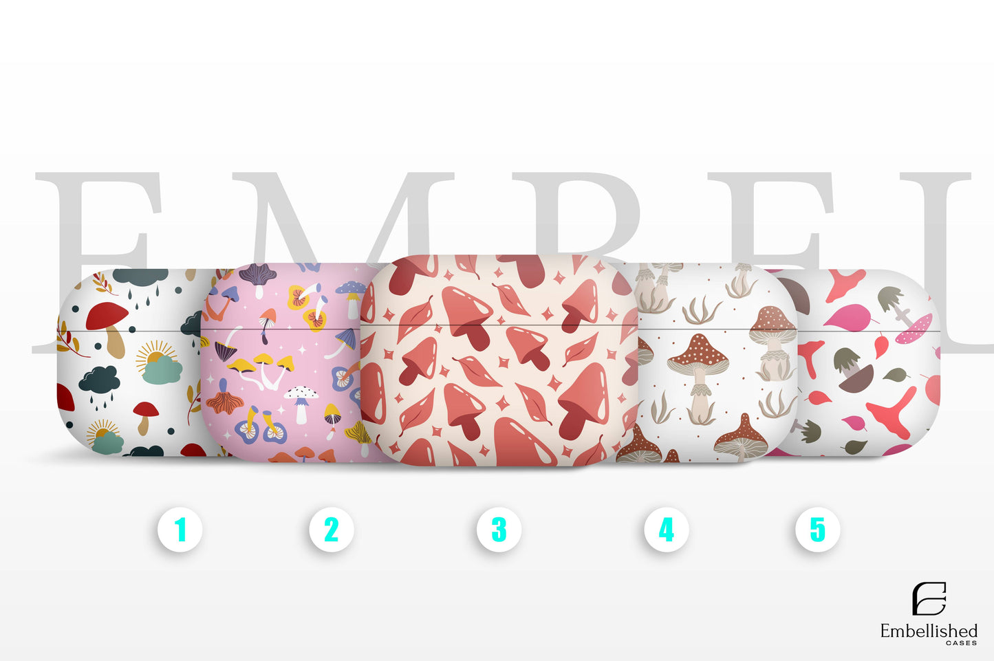 Airpod Case - Mushroom Design