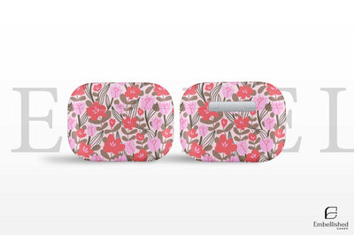 Floral Clear Airpods Case for Airpods 1 2 3 Pro 1 2nd Gen AirPods Cover Shockproof Case Gift for her Silicone Soft Flower Floral Case