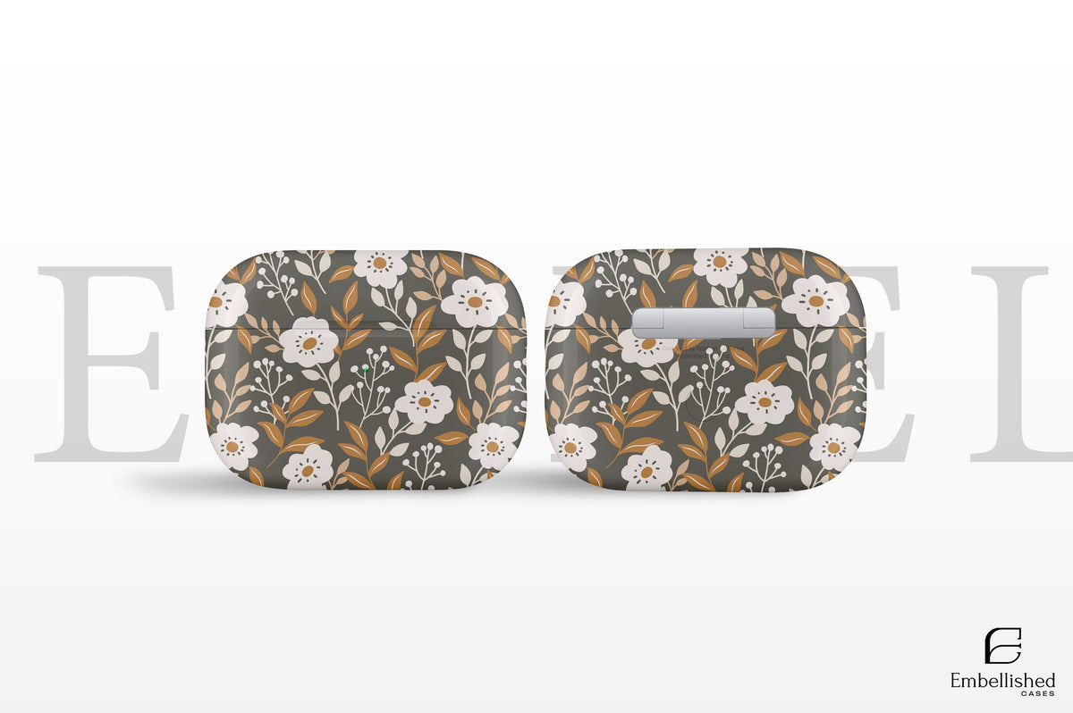 Summer Floral Clear Airpods Case With Cute Pastel Flower Pattern for Airpods 1 2 3 Pro 1 2 AirPods Cover Shockproof Case Gift for her