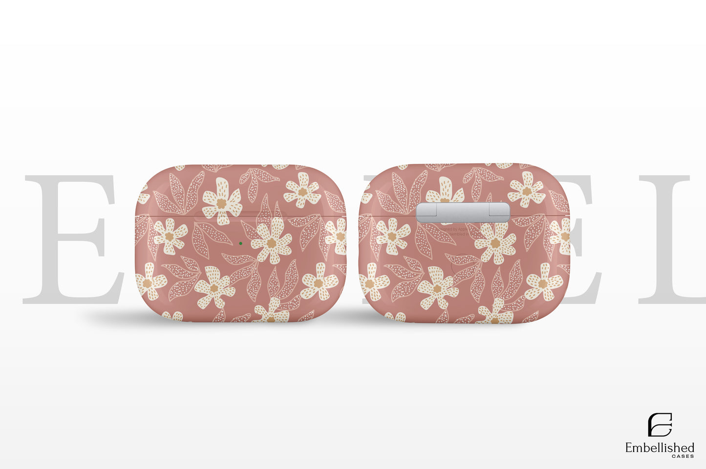 Summer Floral Clear Airpods Case With Cute Pastel Flower Pattern for Airpods 1 2 3 Pro 1 2 AirPods Cover Shockproof Case Gift for her
