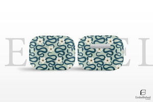 Floral & Fauna single AirPods Case Cover for AirPods Pro 1 & 2 and AirPods 1st, 2nd, 3rd Generations - Cute Floral Apple AirPod Case