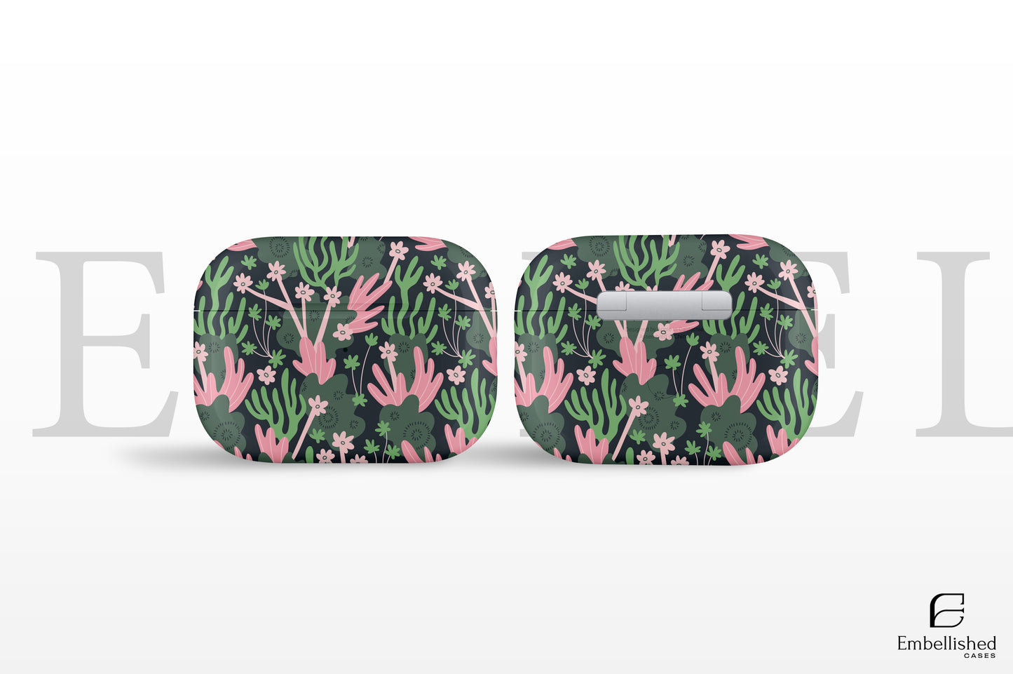 AirPod Cases Coral Mint Design for Apple AirPods Generation 1 2 3 Pro