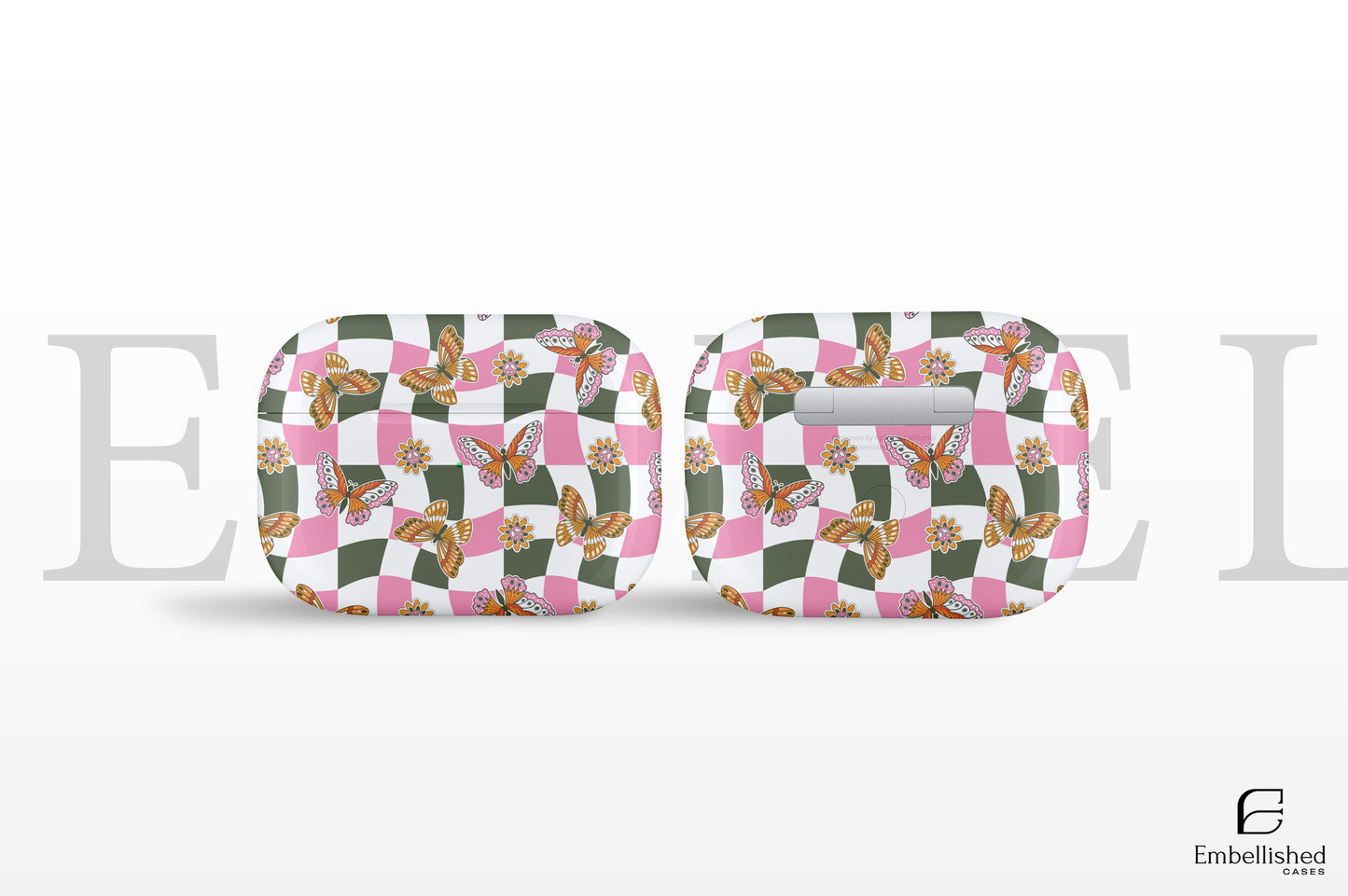 Cute Checker Wave AirPod Case Vibrant Wavy Checkerboard Earphone Cover Trendy Twisted Chessboard AirPod Pro Gen 1 2 3 Gift for Him Her