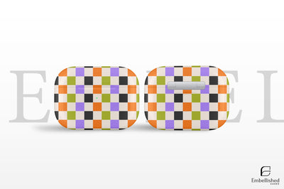 Cute Checker Wave AirPod Case Vibrant Wavy Checkerboard Earphone Cover Trendy Twisted Chessboard AirPod Pro Gen 1 2 3 Gift for Him Her