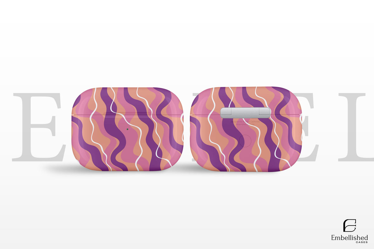 Abstract Line Art AirPod 4 AirPod Pro 2 1 Case Cover | Neutral Toned Apple AirPods Generation 4 3 2 1 Pro