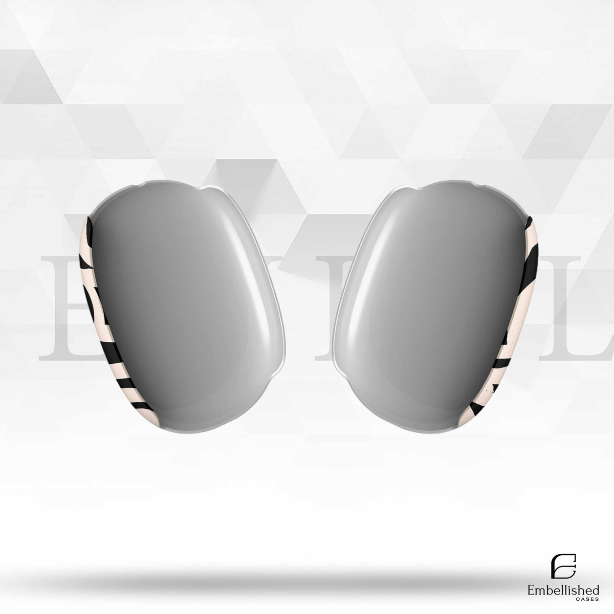 Wavy Abstract Groovy Cover For Airpods Max, Waves Retro Hard Plastic Protective Case for Airpods Max,Snap On Case for Airpods Max Headphones