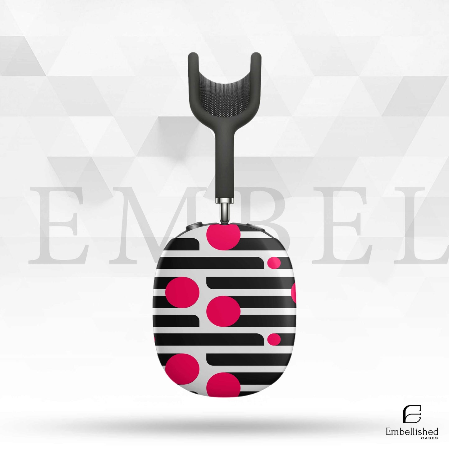 Weekend in Paris Aesthetic Pattern AirPods Max Cover, Colorful Hard Plastic Protective Case, Cute Unique Fun Shell for Color Airpods Max