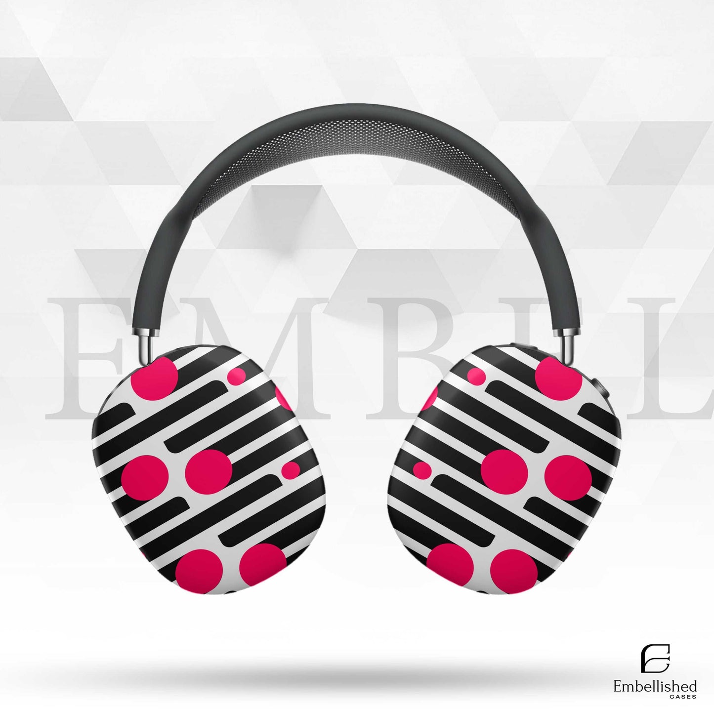 Weekend in Paris Aesthetic Pattern AirPods Max Cover, Colorful Hard Plastic Protective Case, Cute Unique Fun Shell for Color Airpods Max