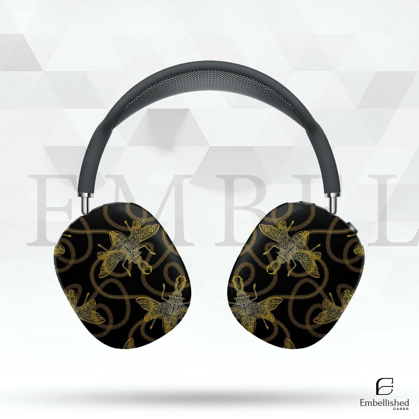 Ant AirPods Max Cover, Halloween Airpod, Snap Case Hard Plastic Protective Case, Cute Case for Airpods Max Headphones, Protective Cover