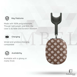 Blossom | Cute Retro Floral AirPods Max Case Trendy Protective AirPods Max Cover Chic Y2K Aesthetic AirPods Max Headphones Accessories