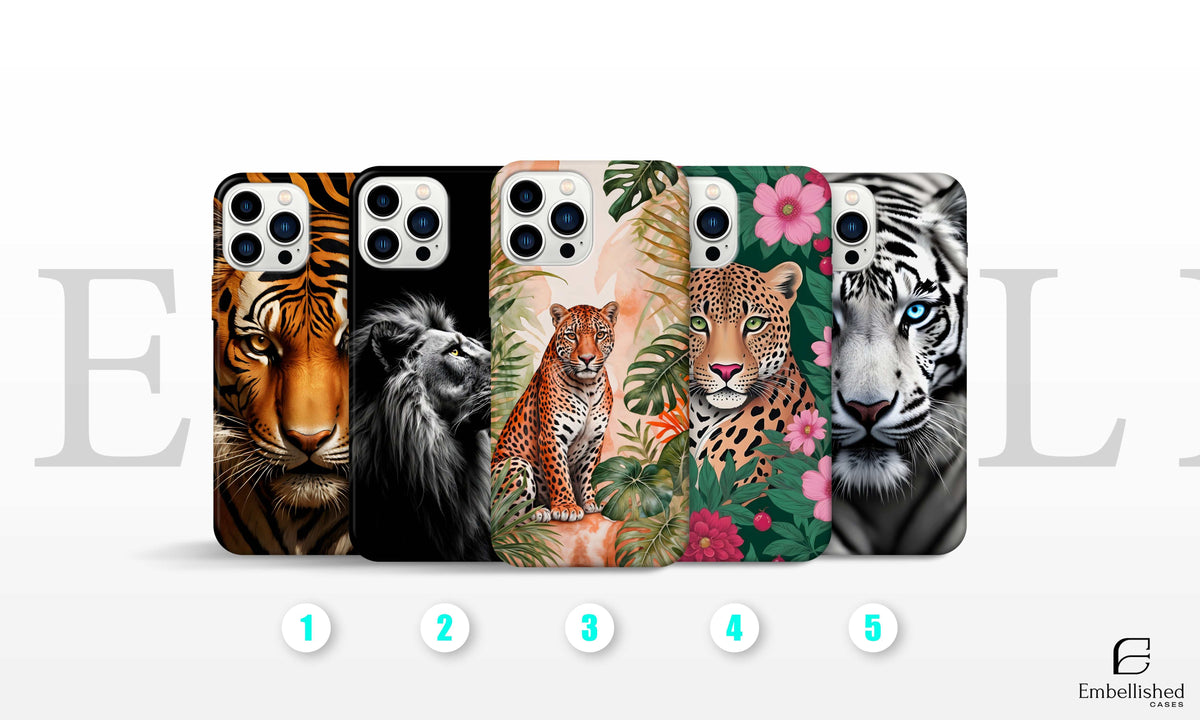 Cute big Cat Phone Case for iPhone 15 14 13 12 11 - Perfect Gift for Cat Lovers Tough Phone Cases