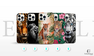 Cute big Cat Phone Case for iPhone 15 14 13 12 11 - Perfect Gift for Cat Lovers Tough Phone Cases