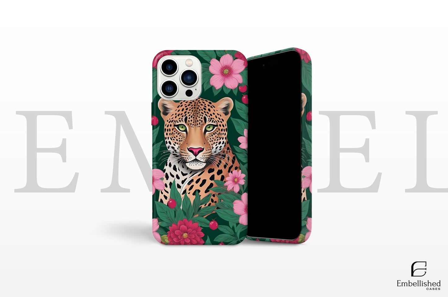 Cute big Cat Phone Case for iPhone 15 14 13 12 11 - Perfect Gift for Cat Lovers Tough Phone Cases