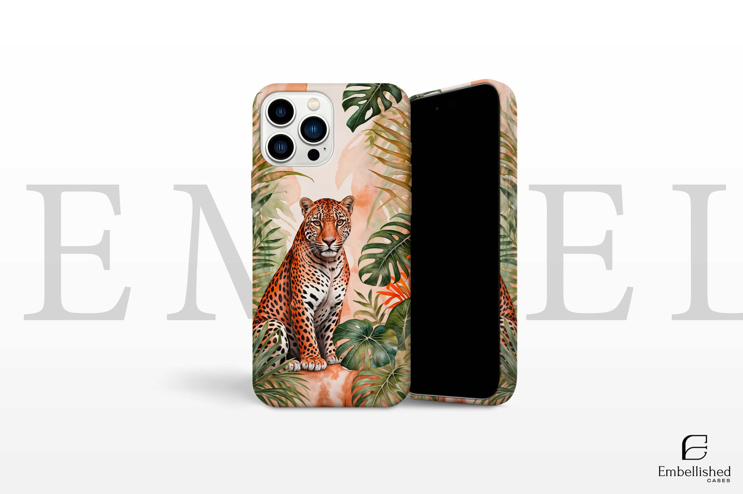 Cute big Cat Phone Case for iPhone 15 14 13 12 11 - Perfect Gift for Cat Lovers Tough Phone Cases