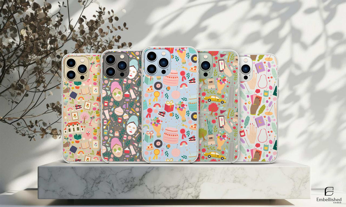 Phone Case - Bohemian Floral Stylish & Protective for Nature Lovers