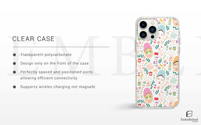 Phone Case - Bohemian Floral Stylish & Protective for Nature Lovers