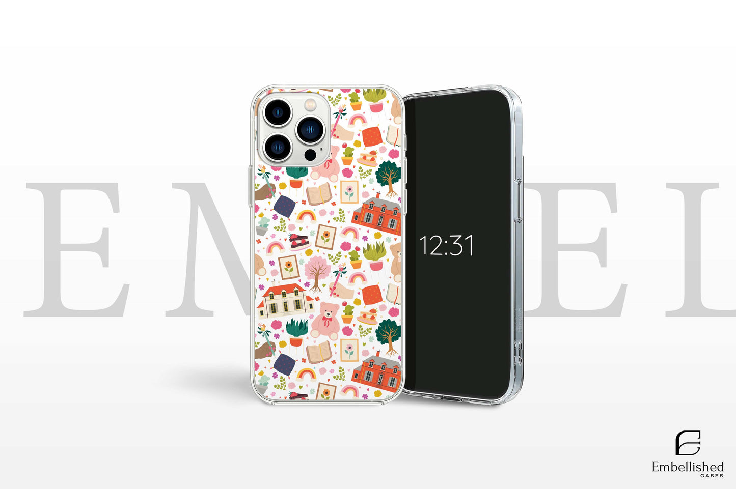 Phone Case - Bohemian Floral Stylish & Protective for Nature Lovers