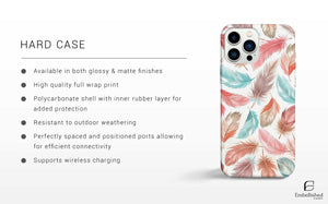 Bohemian Feather Magnetic Phone Case | Stylish & Durable Protection