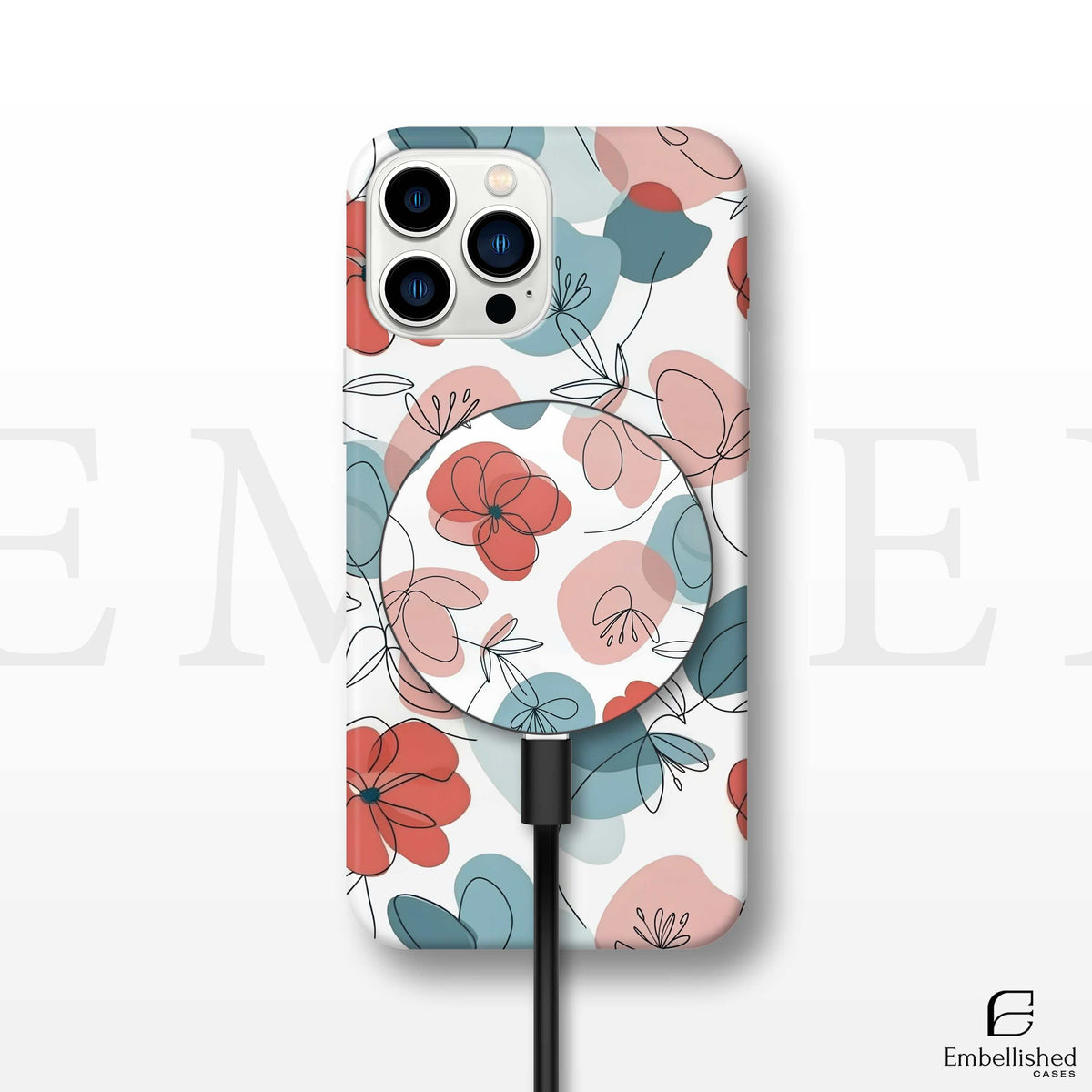 Floral Magnetic Tough Cases - Stylish and Durable Phone Protection